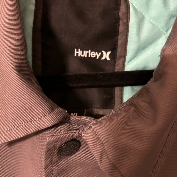 Hurley Canvas Jacket XL Gray - Picture 2 of 5